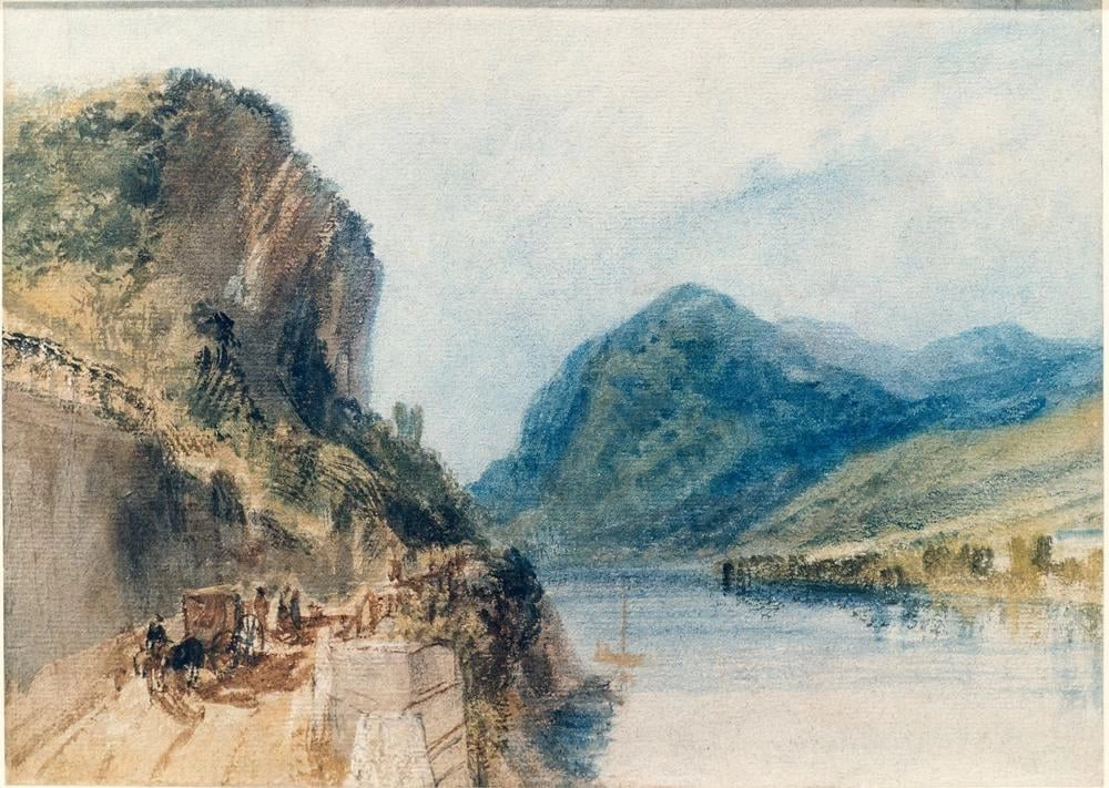 I Drachenfels, 1817 - London, Courtauld Institute Gallerie